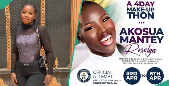 Go Girl”: Makeup Artist Roselyn Mantey Attempts to Break the GWR for the Longest Makeup Session